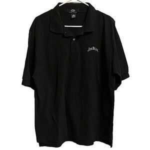 Jim Beam Vantage Men's Size Large Polo Golf Shirt Classiccore Classic Basic